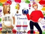 Postere!!!! - ayumi hamasaki. imi place de ea. canta musik jap - Muzica