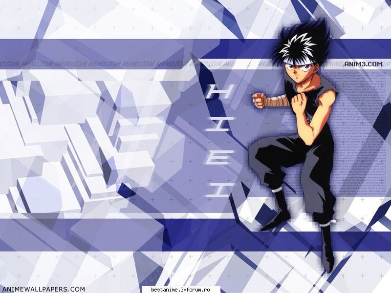 ce credeti despre hiei ??? - are un caracter interesant, ce-i drept....;) - Yu Yu Hakusho
