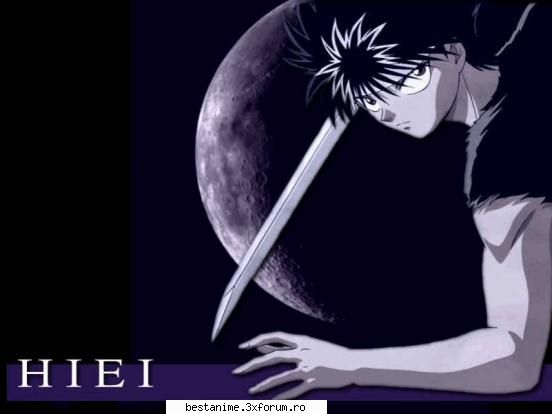 cine il uraste pe hiei? - yep he's cool ... pacat k puterea sa este prea - Yu Yu Hakusho