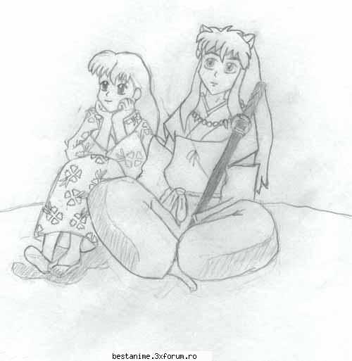 sper sa va placa, e facut de mine inuyasha si kagome