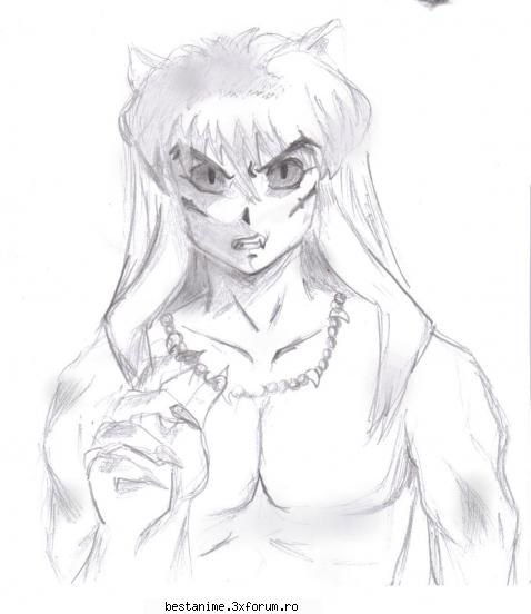 inuyasha si kagome - mikuri - Fan art
